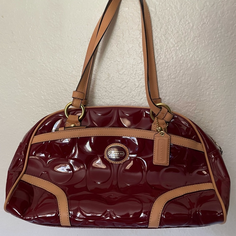 Red Coach Purse